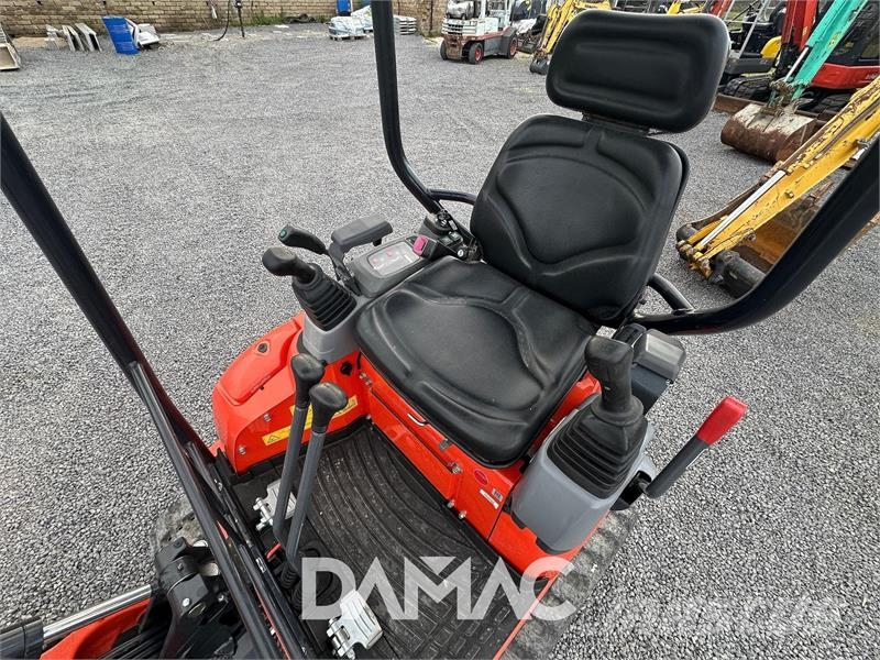 Kubota U17-3a Mini ekskavatörler, 7 tona dek