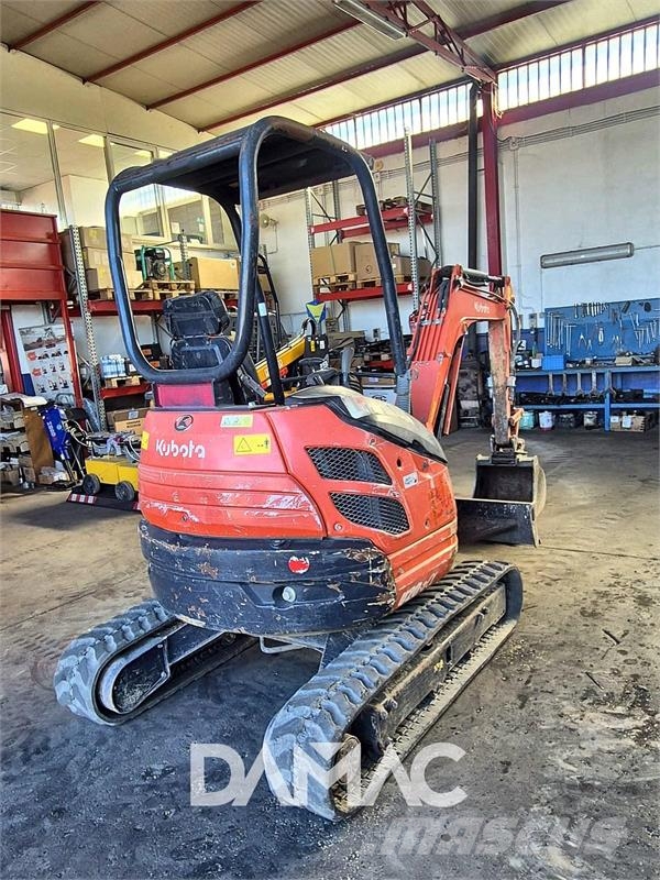Kubota U20-3a Mini ekskavatörler, 7 tona dek