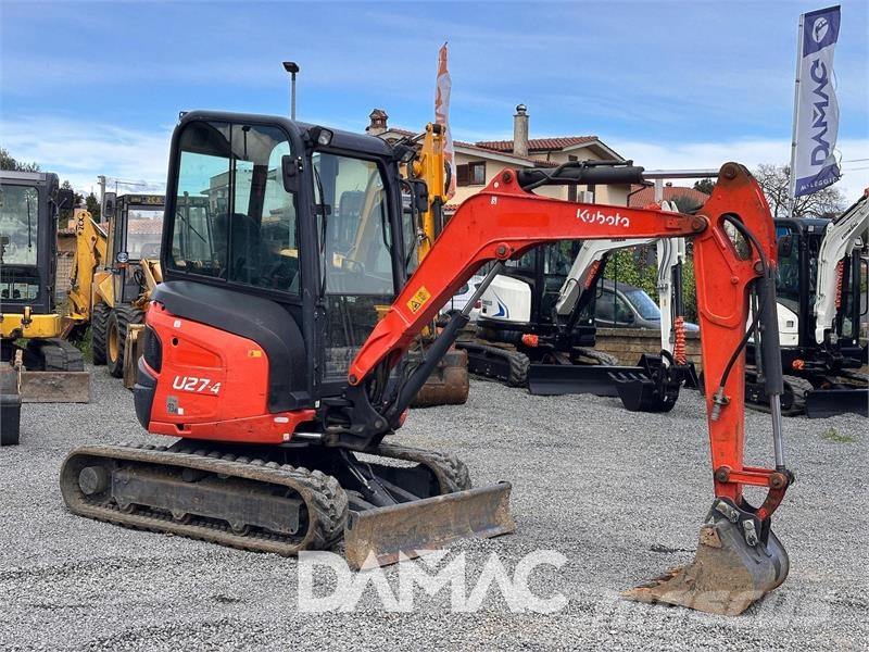 Kubota U27-4 Мини-экскаваторы