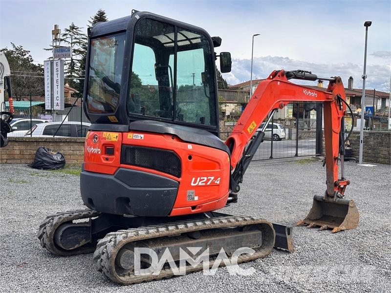 Kubota U27-4 Miniescavatori