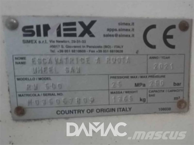 Simex RW 500 Gradbeništvo - drugo