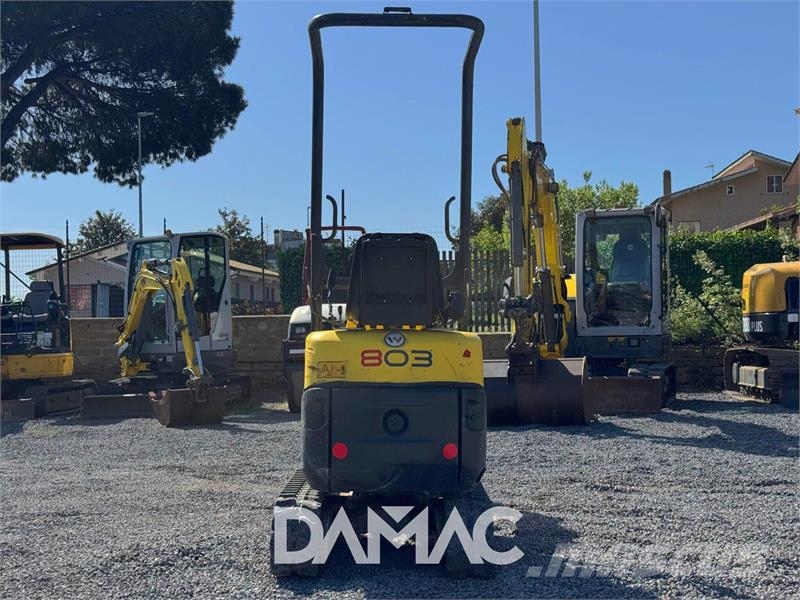 Wacker Neuson 803 Mini ekskavatörler, 7 tona dek