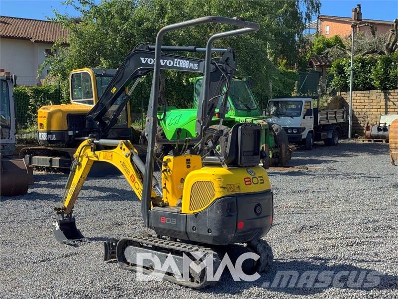 Wacker Neuson 803 Mini ekskavatörler, 7 tona dek