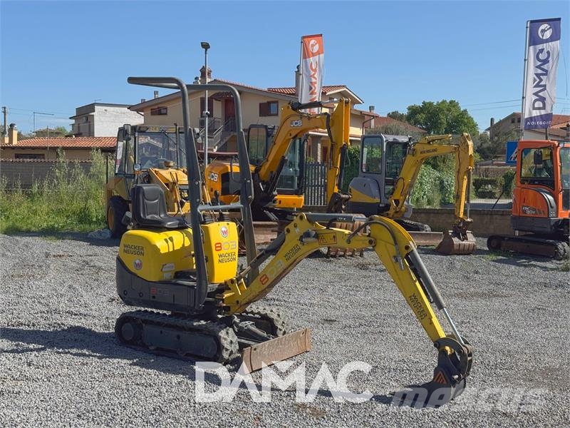 Wacker Neuson 803 Mini ekskavatörler, 7 tona dek