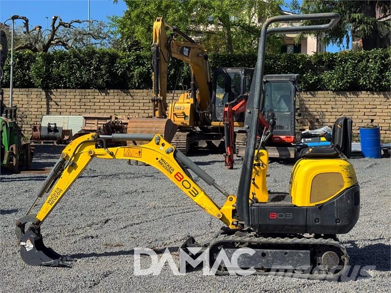 Wacker Neuson 803 Mini ekskavatörler, 7 tona dek
