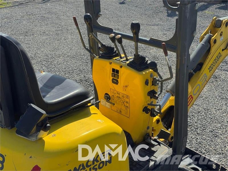 Wacker Neuson 803 Mini ekskavatörler, 7 tona dek