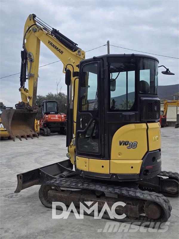 Yanmar ViO38 Mini ekskavatörler, 7 tona dek