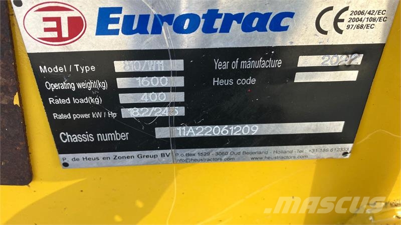Eurotrac W11 Eurotrac W11 2200 timer Mini utovarivači