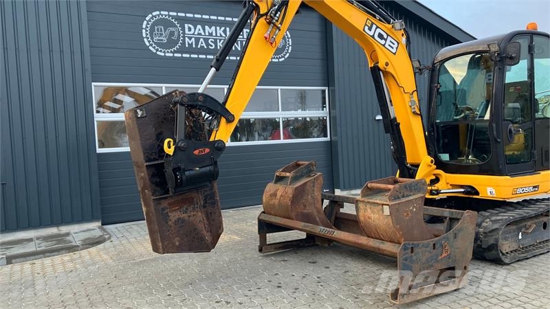 JCB 8055ZTS JCB 8055 ZTS med Powertilt Gravemaskiner på larvebånd