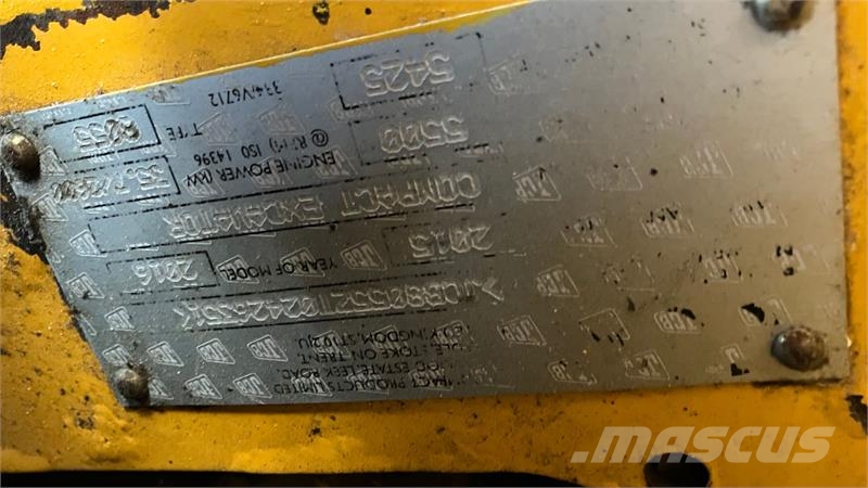 JCB 8055ZTS JCB 8055 ZTS med Powertilt Gravemaskiner på larvebånd