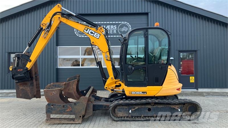 JCB 8055ZTS JCB 8055 ZTS med Powertilt Gravemaskiner på larvebånd