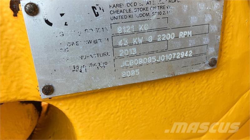 JCB 8085 ZTS JCB 8085 ZTS.med Powertilt Rupsgraafmachines