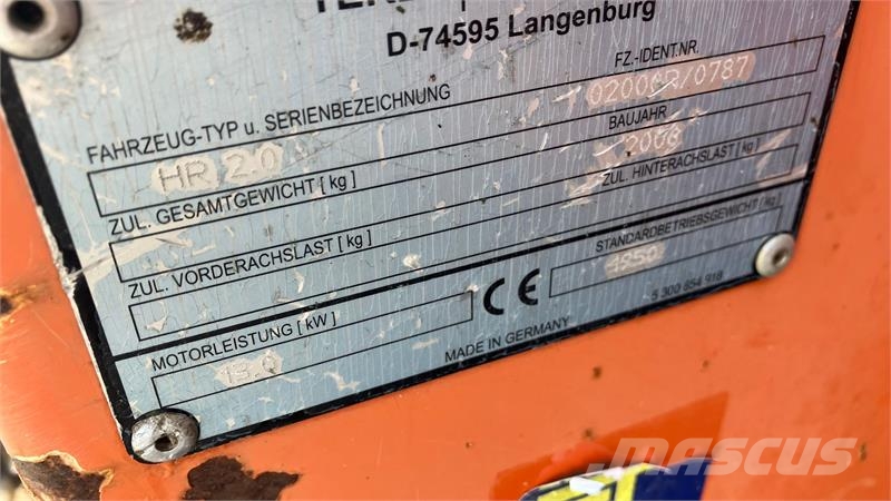 Schaeff HR 2.0 Scharff HR 2,0 2 tons حفارات زحافة