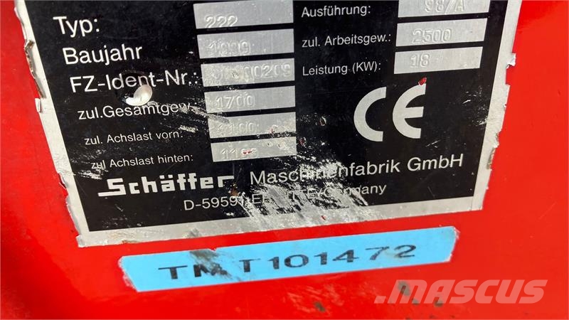 Schäffer 222 Scheffer 222 Μίνι φορτωτές