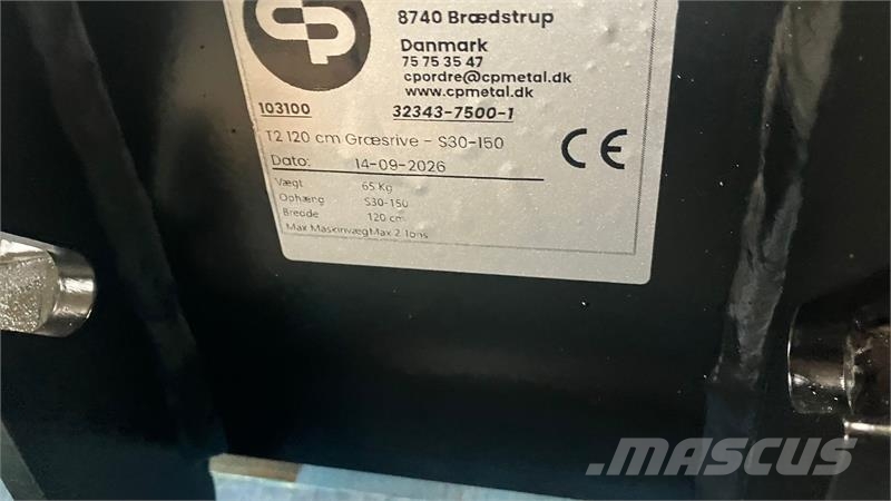 Takeuchi TB216 CP ny Græsrive 120 cmT2 Mini Escavadoras <7t