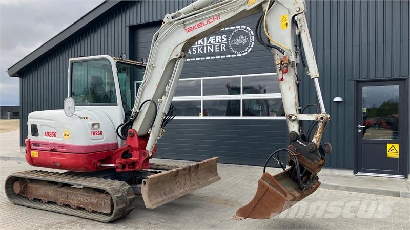 Takeuchi TB260 Takeuchi TB260 Gravemaskiner på larvebånd