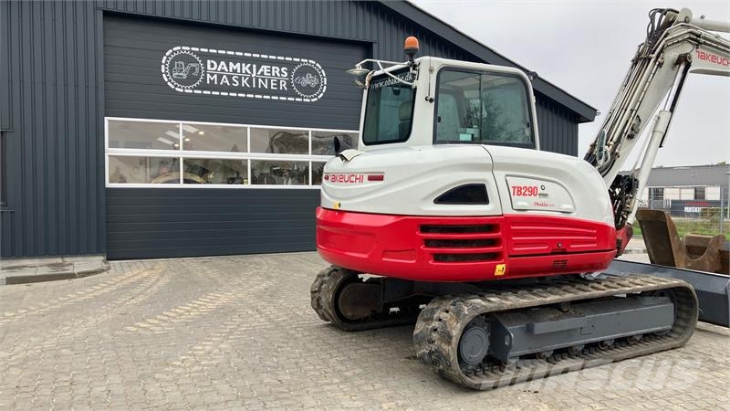 Takeuchi TB290 Takeuchi TB290 med Encon rotortilt 履帶式 挖土機/掘鑿機/挖掘機