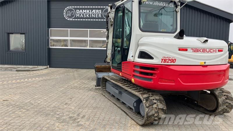 Takeuchi TB290 Takeuchi TB290 med Encon rotortilt 履帶式 挖土機/掘鑿機/挖掘機