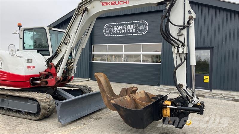 Takeuchi TB290 Takeuchi TB290 med Encon rotortilt 履帶式 挖土機/掘鑿機/挖掘機