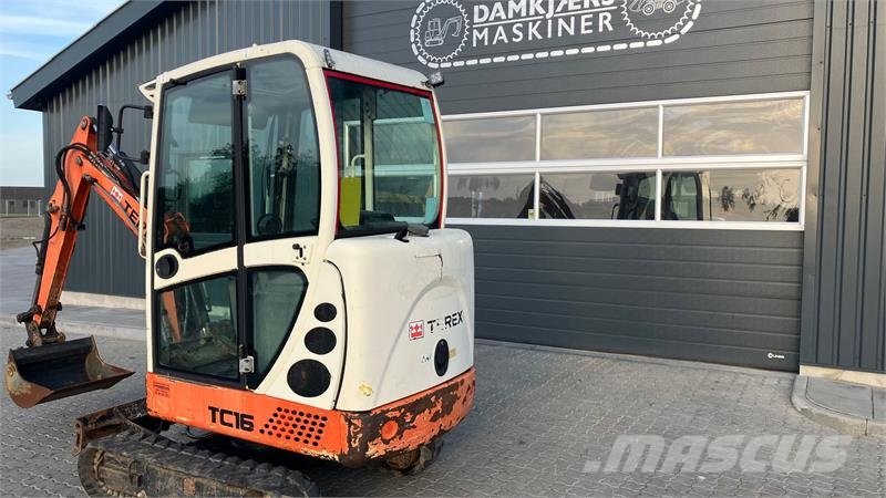 Terex TC16 Terex Tc16 Mini bagri <7t