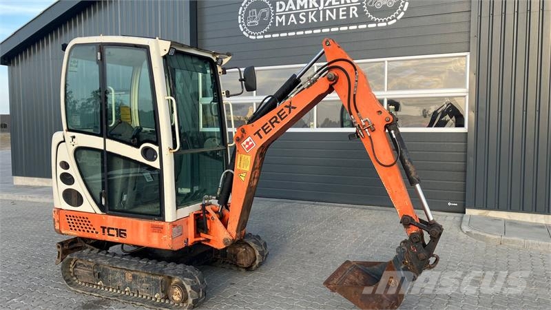 Terex TC16 Terex Tc16 Mini bagri <7t