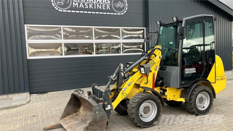 Weidemann 1260 Plus Weidemann 1160plus/wacker WL20 401 timer Väikelaadurid
