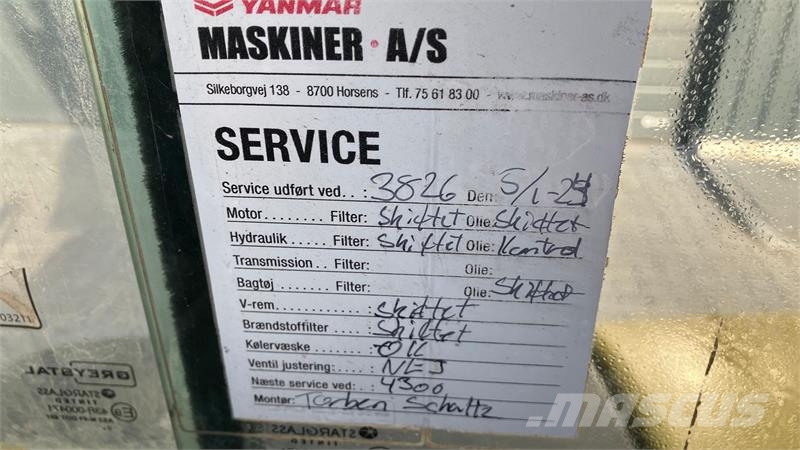 Yanmar SV26 Yanmar SV26 Mini bagri <7t