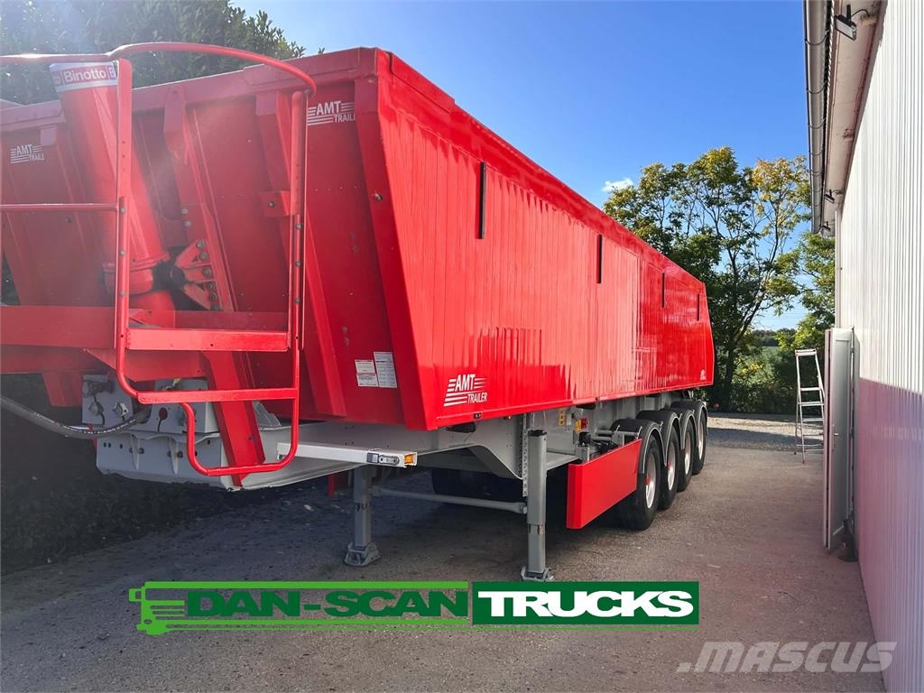 AMT 37+20m3 m. plastik Semirremolques de volteo