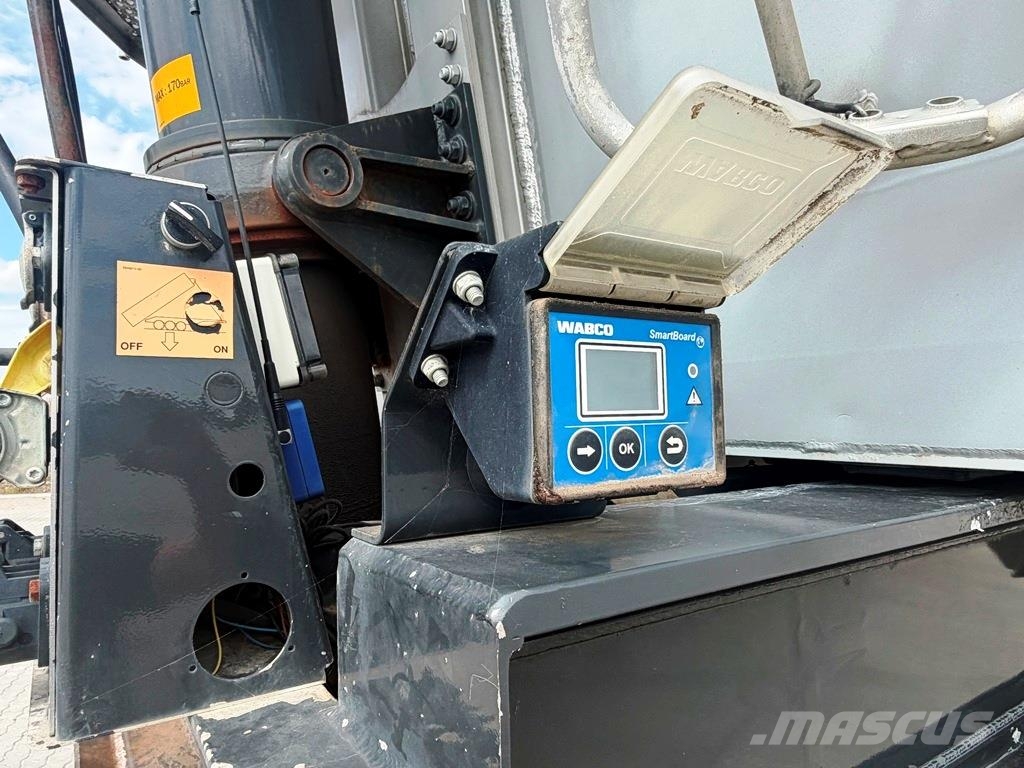 Benalu 60m3 med plastik Ανατρεπόμενες ημιρυμούλκες
