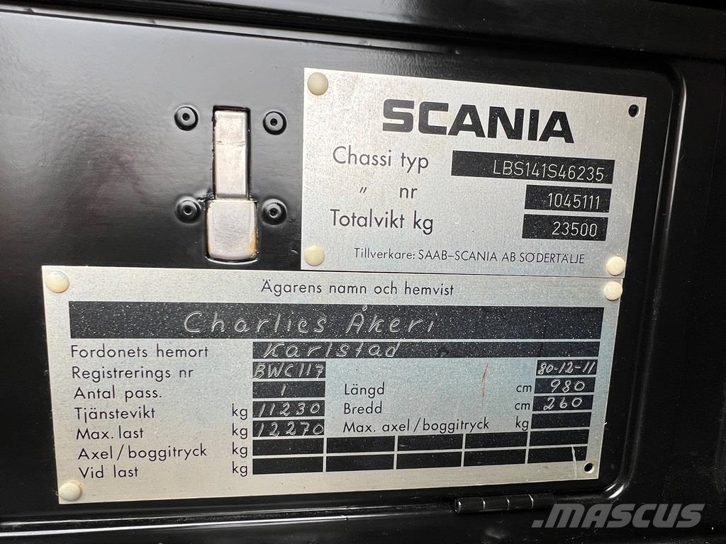 Scania 141 6x2 total renoveret Τράκτορες