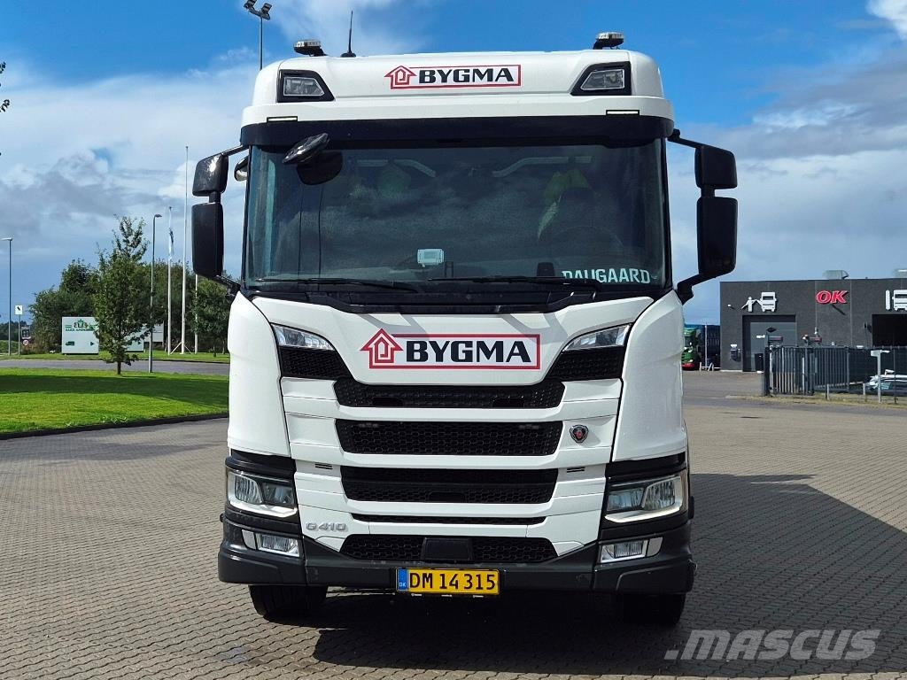 Scania G410 GAS HMF 2820 kran Kranwagen