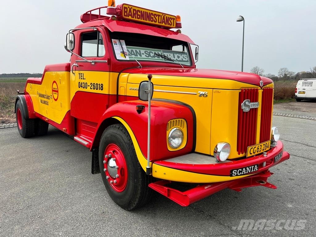 Scania LB 76 Total ny renoveret Camiones con caja de remolque