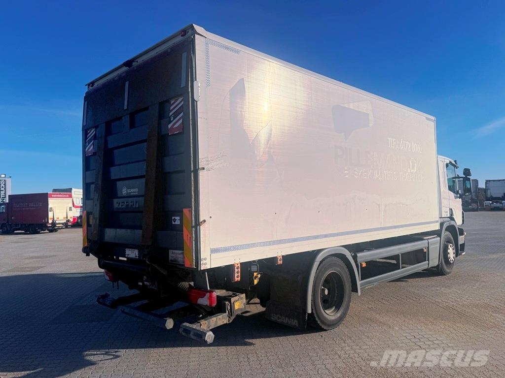 Scania P230 med lift Фургони