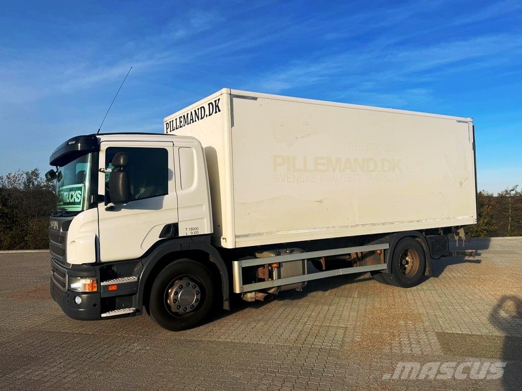 Scania P230 med lift Фургони