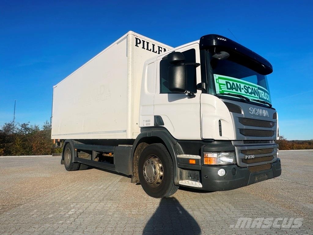 Scania P230 med lift Фургони