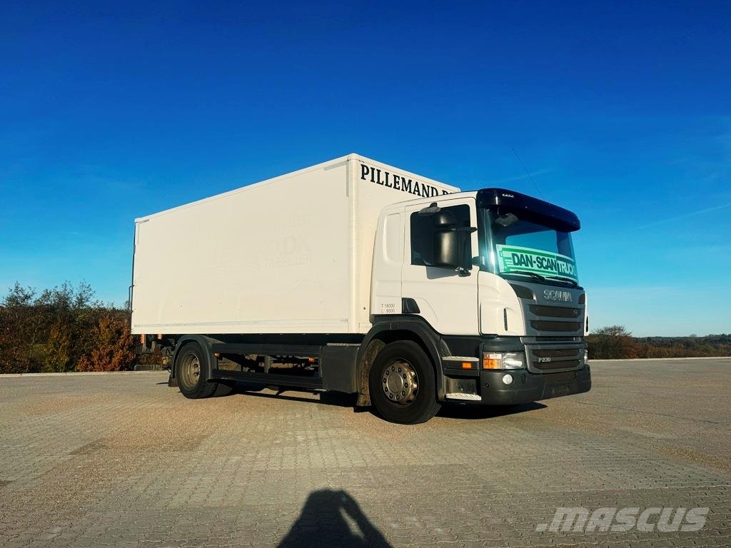 Scania P230 med lift Фургони