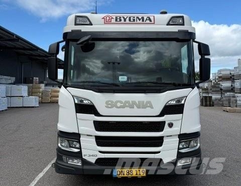 Scania P340 GAS med 2820 kran Kranwagen