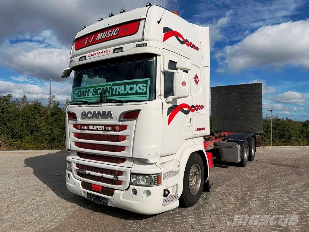 Scania R580 6x2 4500mm Chassis Cab trucks