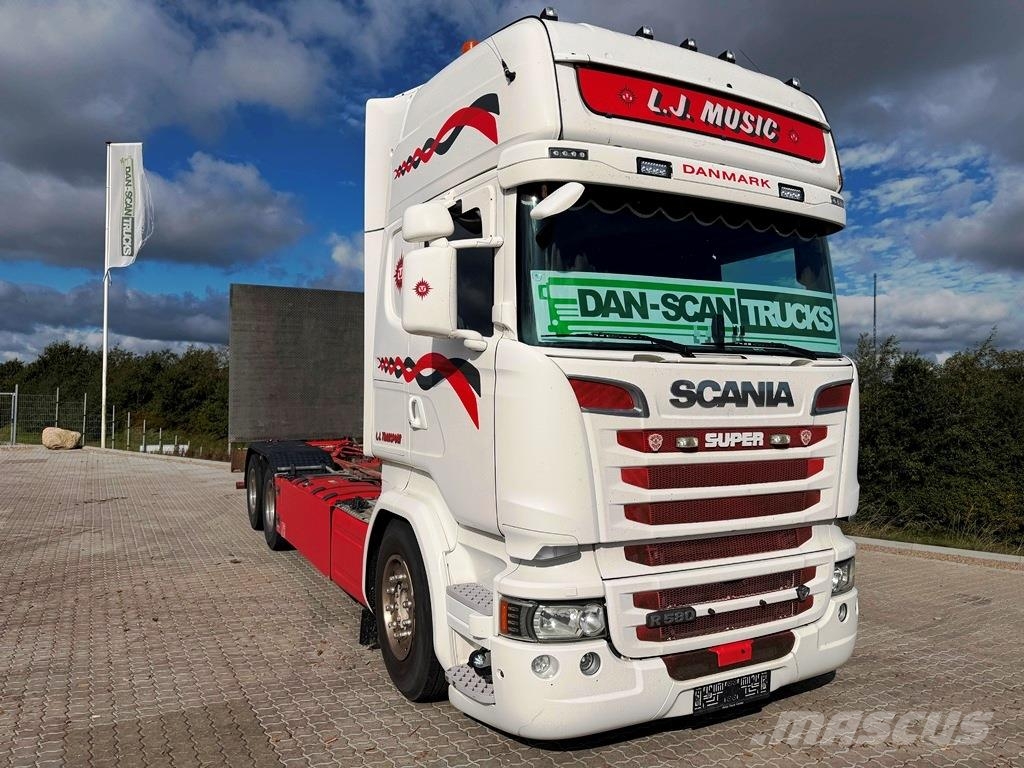 Scania R580 6x2 4500mm Chassis Cab trucks
