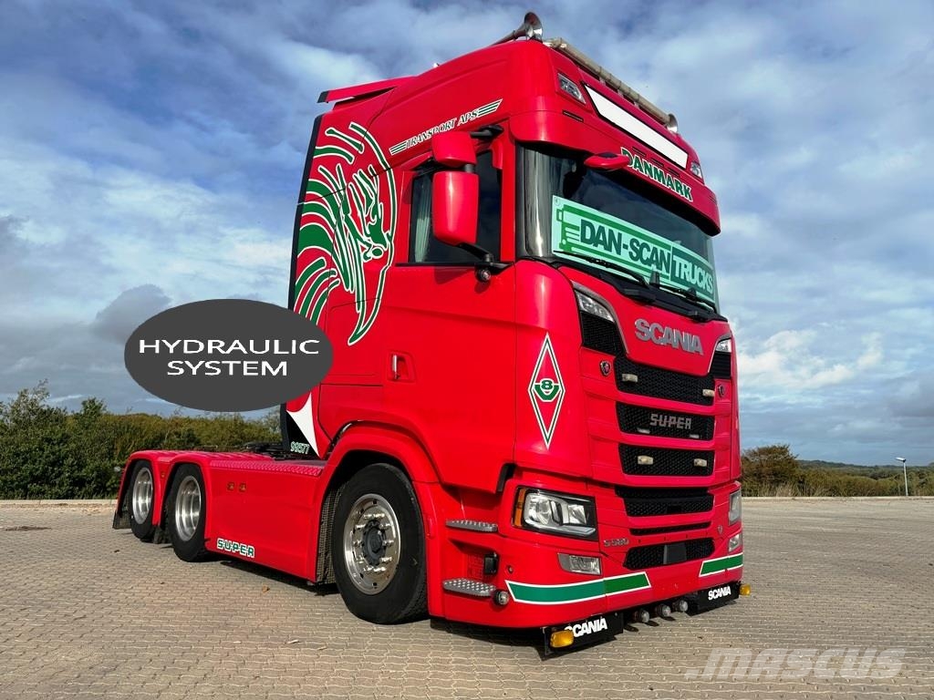 Scania S580 6x2 2950mm Hydr. Trækkere