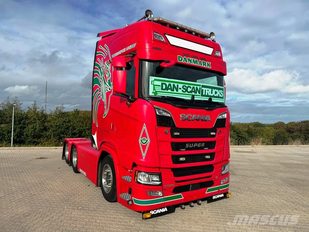 Scania S580 6x2 2950mm Hydr. Trækkere