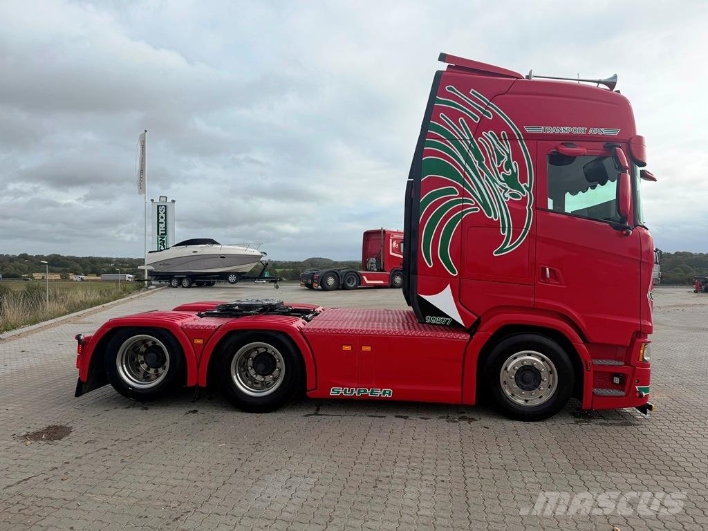 Scania S580 6x2 2950mm Hydr. Trækkere