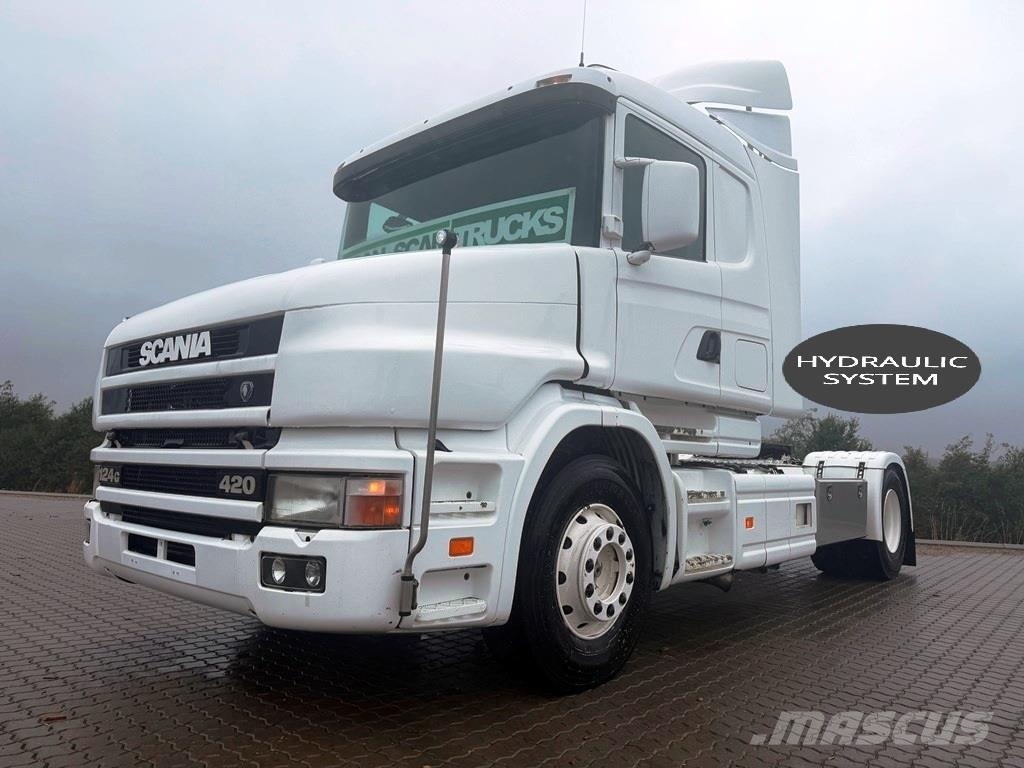 Scania T420 4x2 Hydr. Naudoti vilkikai