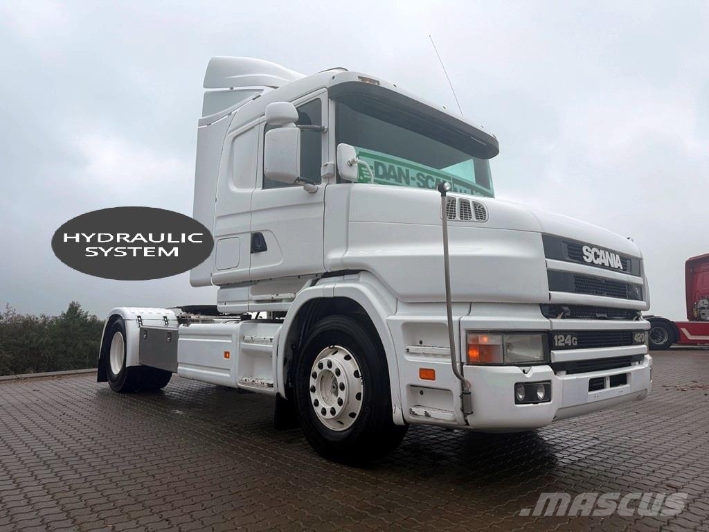 Scania T420 4x2 Hydr. Naudoti vilkikai