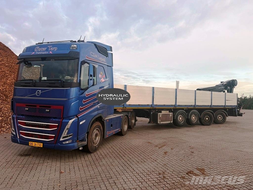 Volvo FH500 inkl. trailer og Aft. kran Naudoti vilkikai