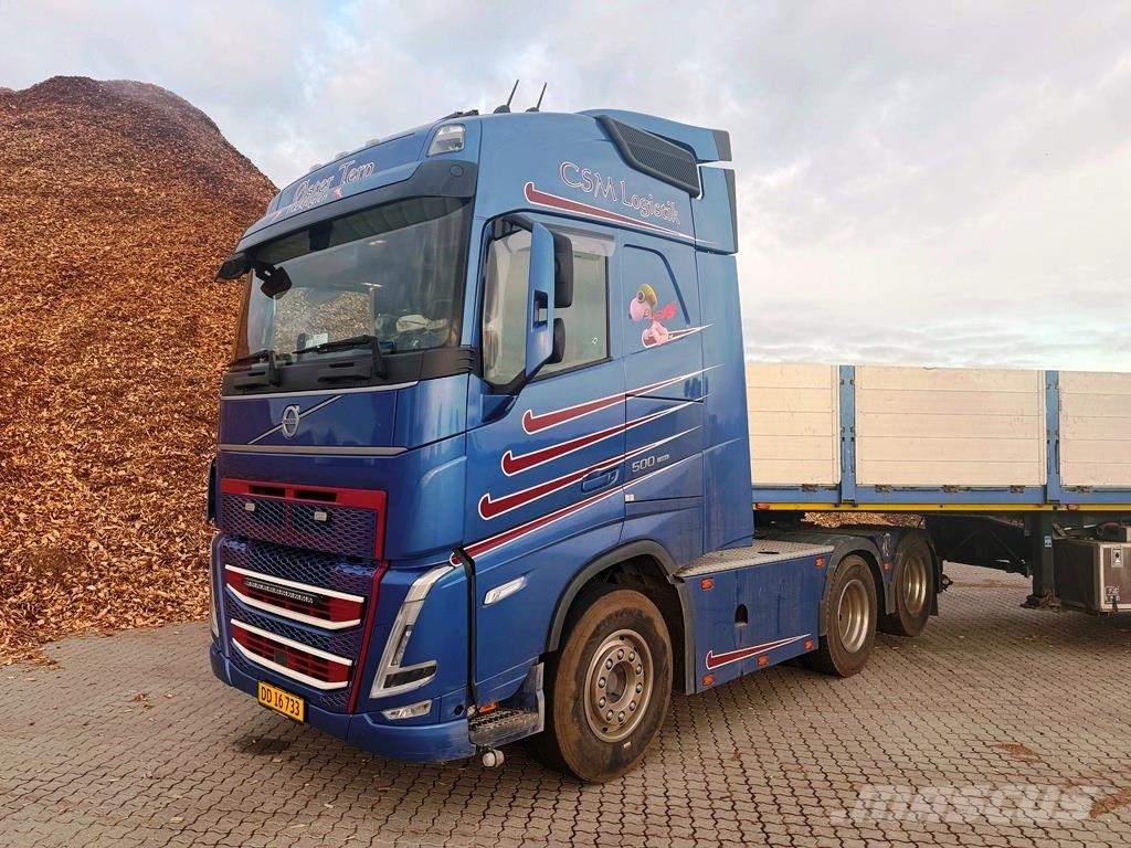 Volvo FH500 inkl. trailer og Aft. kran Naudoti vilkikai