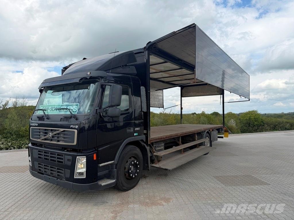 Volvo FM 9 260 sideåbning شاحنات ذات هيكل صندوقي