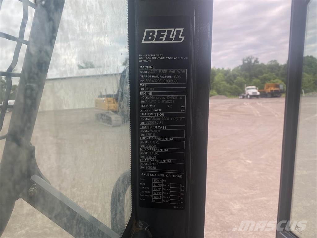Bell B20E Camiones articulados