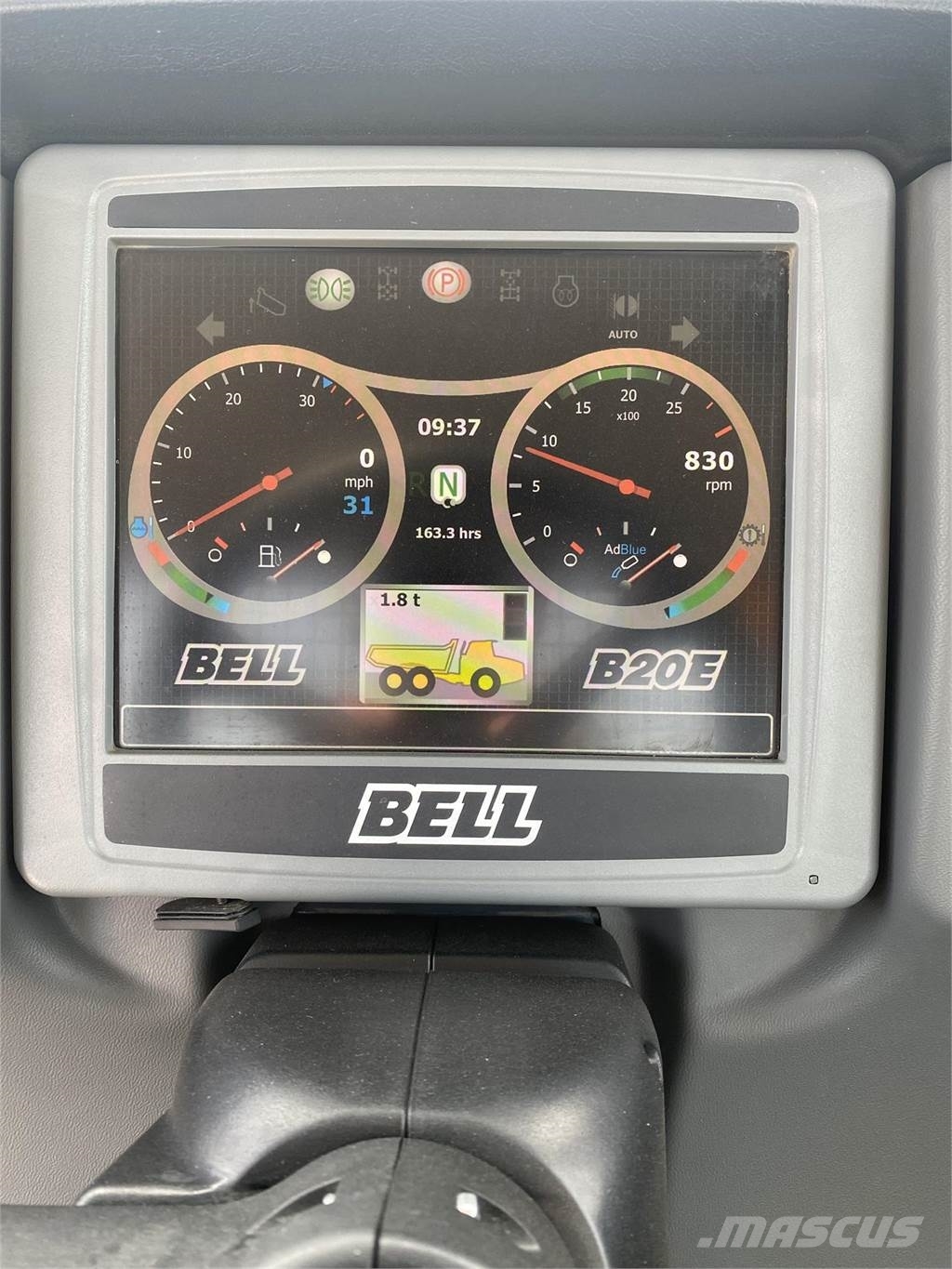 Bell B20E Σπαστό Dump Truck ADT