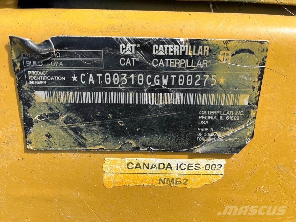 CAT 310 Гусеничні екскаватори